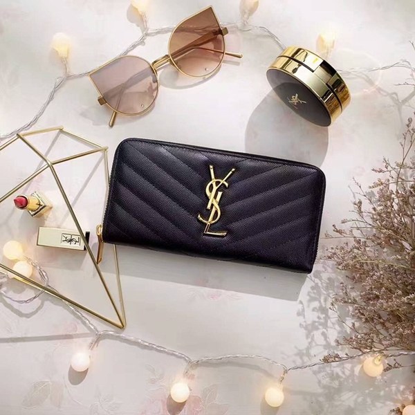 입생로랑 장지갑 358094-2 블랙