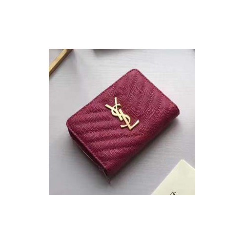 입생로랑 반지갑 217#-2 소가죽