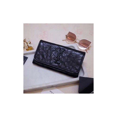 입생로랑 니키 생로랑 장지갑 블랙 583552