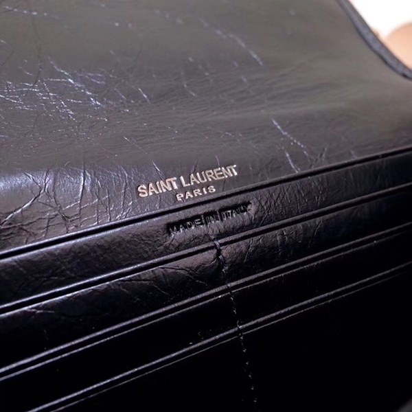 입생로랑 니키 생로랑 장지갑 블랙 583552