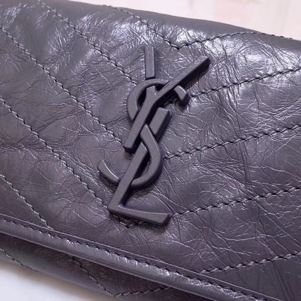 입생로랑 니키 생로랑 장지갑 그레이 583552