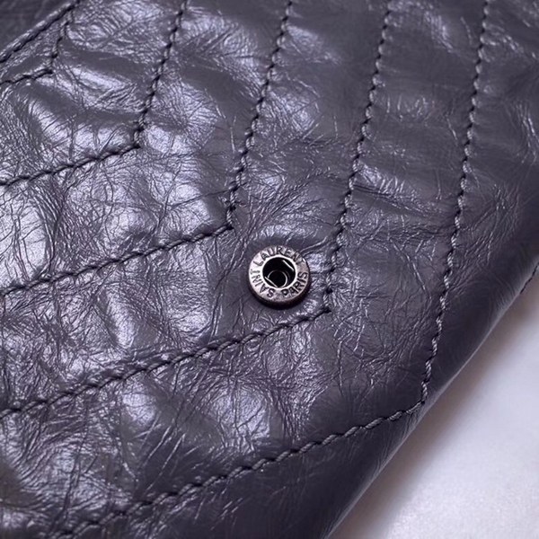 입생로랑 니키 생로랑 장지갑 그레이 583552