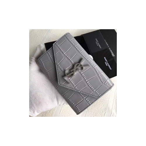 입생로랑 카드지갑 소가죽