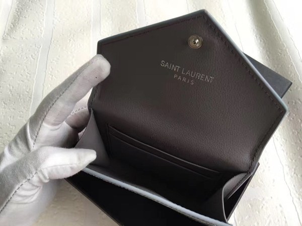 입생로랑 카드지갑 소가죽