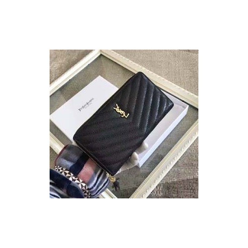 생로랑 지퍼장지갑 51256