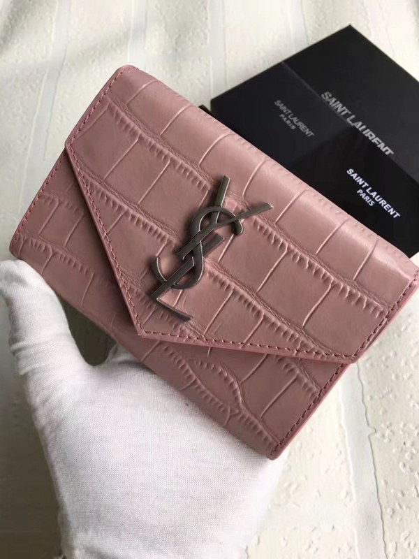 입생로랑 카드지갑 소가죽