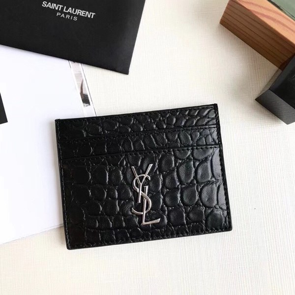 입생로랑 카드지갑 블랙9