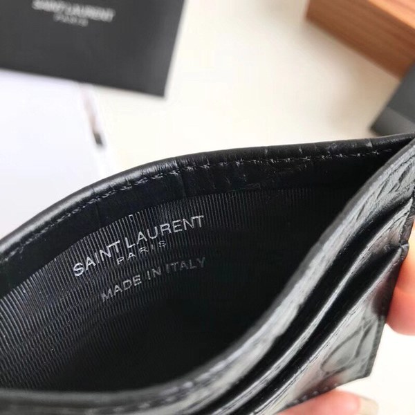 입생로랑 카드지갑 블랙9