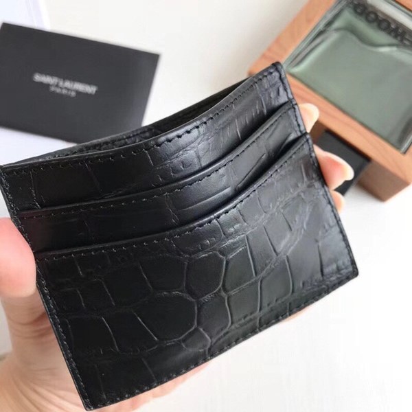 입생로랑 카드지갑 블랙9