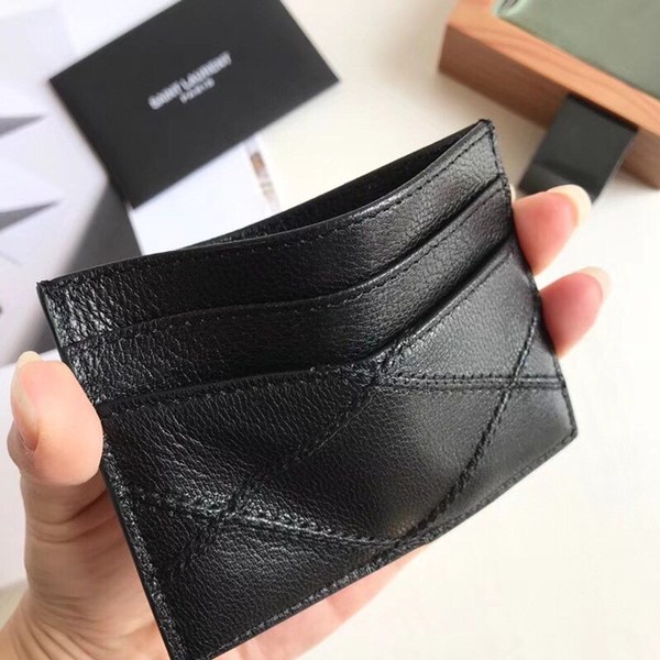 입생로랑 카드지갑 블랙8