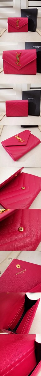 [Yves Saint Laurent]입생로랑 마틀라쎄 스몰 엔벨로프 지갑 414404-6