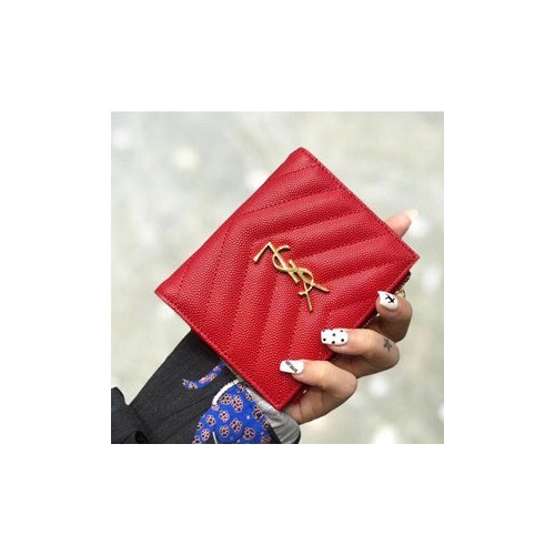입생로랑 반지갑 517045 레드