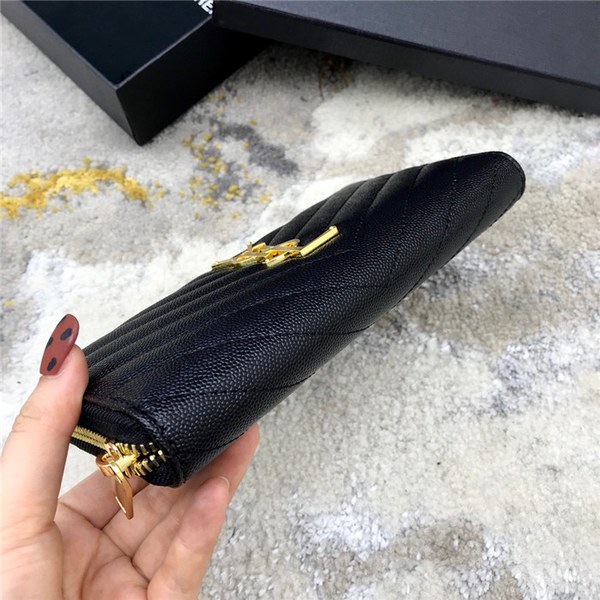 Saint Laurent 생로랑 지퍼 장지갑 19CM