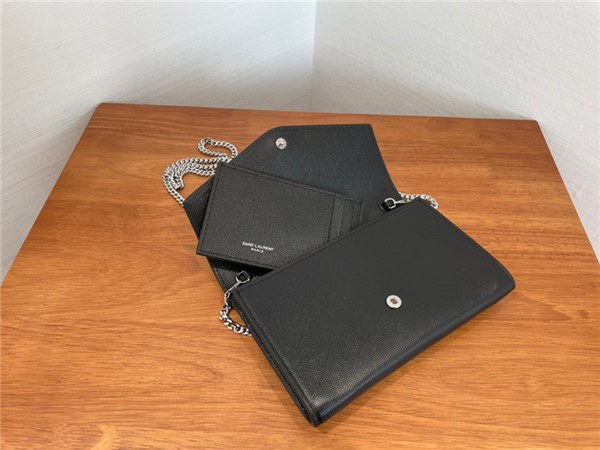 Saint Laurent  생로랑 업타운 엔벨로프 체인 지갑