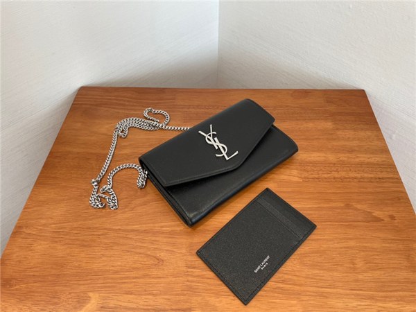 Saint Laurent  생로랑 업타운 엔벨로프 체인 지갑