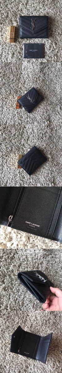 [Yves Saint Laurent]입생로랑 컴팩트 트리폴드 반지갑 403943-1