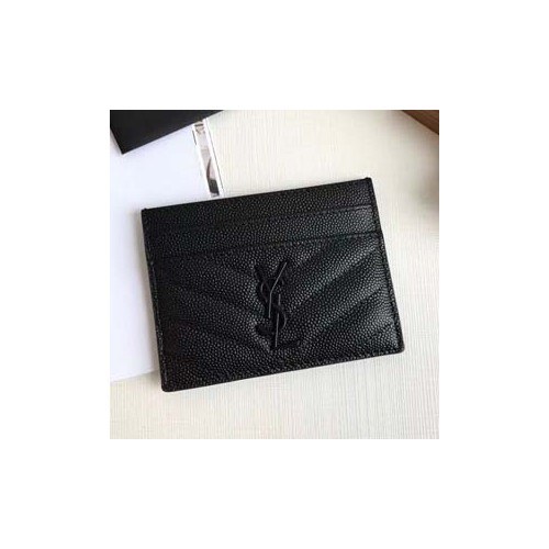 Saint Laurent 생로랑 카드지갑 올블랙