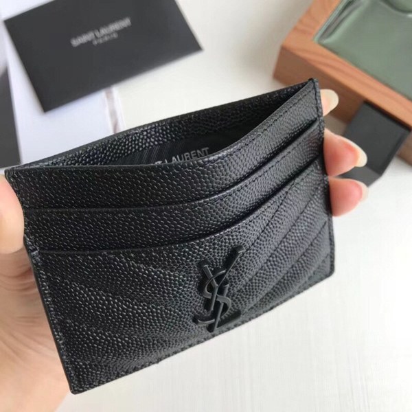 Saint Laurent 생로랑 카드지갑 올블랙