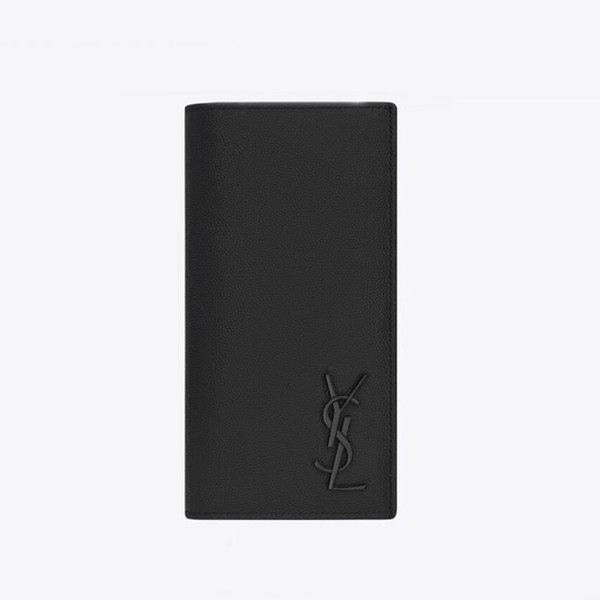 Saint Laurent 2020 Leather Wallet,529981- 입생로랑 2020 남여공용 레더 장지갑 SLW0063,블랙