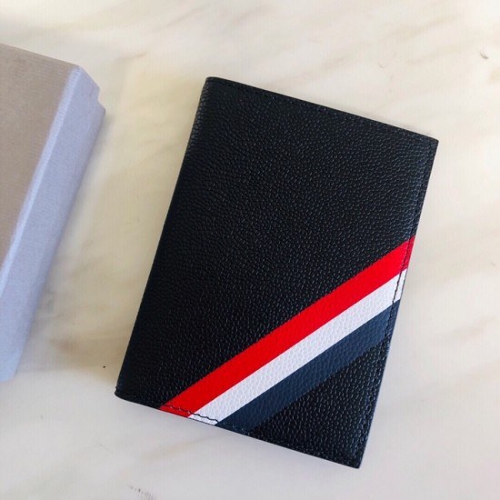 Thom Browne 2020 Leather Passport Case
