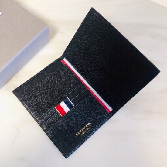 Thom Browne 2020 Leather Passport Case