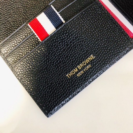 Thom Browne 2020 Leather Passport Case
