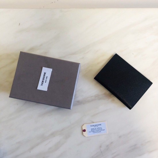 Thom Browne 2020 Leather Passport Case