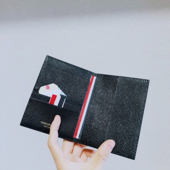 Thom Browne 2020 Leather Passport Case