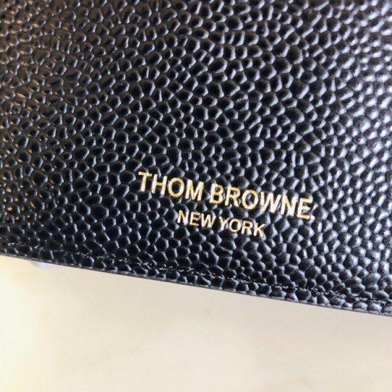 Thom Browne 2020 Leather Passport Case