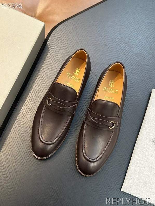 브루넬로쿠치넬리 2026 버클 페니 슈즈 구두 로퍼