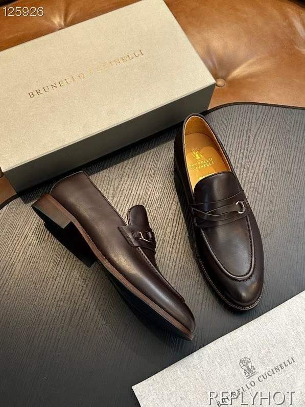 브루넬로쿠치넬리 2026 버클 페니 슈즈 구두 로퍼