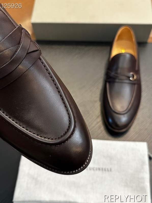 브루넬로쿠치넬리 2026 버클 페니 슈즈 구두 로퍼