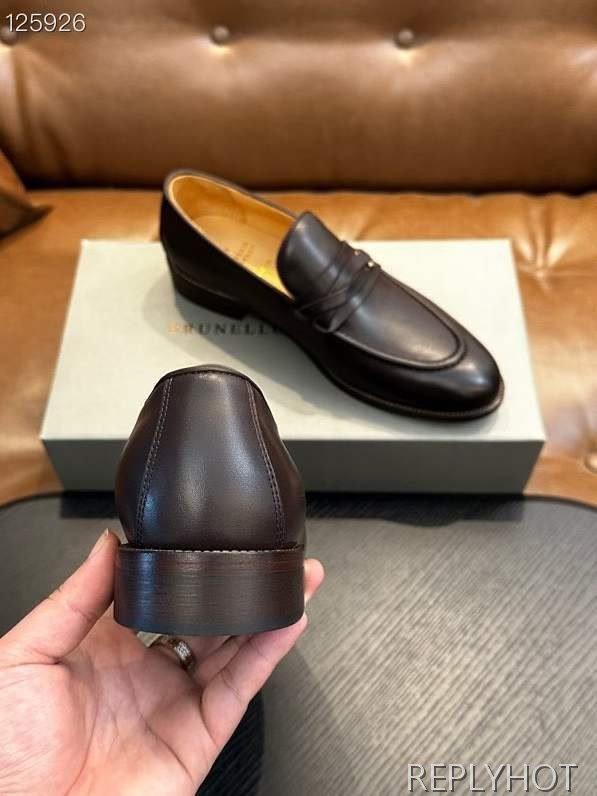 브루넬로쿠치넬리 2026 버클 페니 슈즈 구두 로퍼