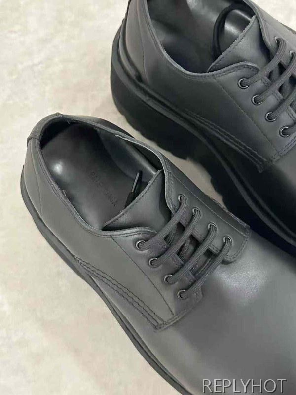 발렌시아가 2025 자이언트 플랫폼 로퍼 구두 신발