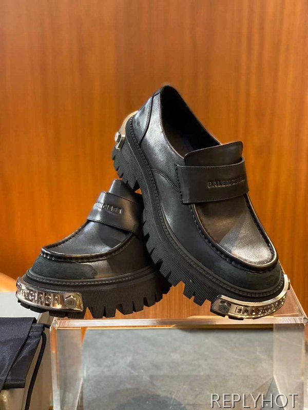 발렌시아가 2025 스틸와펜 트랙터 슈즈 로퍼 구두 신발