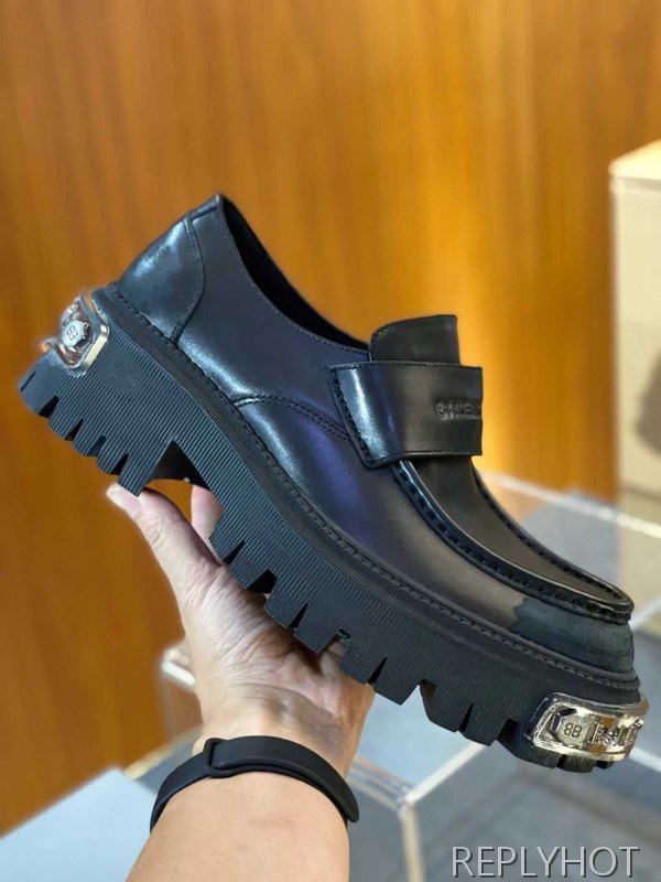 발렌시아가 2025 스틸와펜 트랙터 슈즈 로퍼 구두 신발