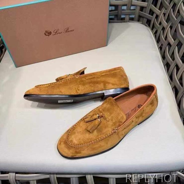 로로피아나 2025 프랜시스 워크 로퍼 구두