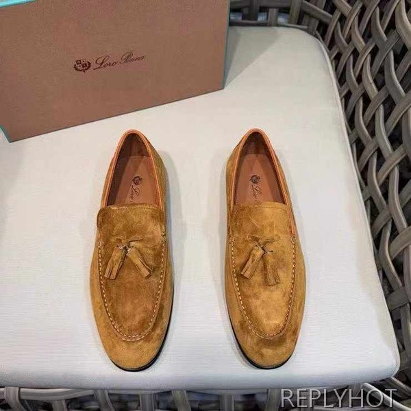 로로피아나 2025 프랜시스 워크 로퍼 구두