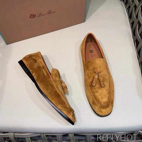 로로피아나 2025 프랜시스 워크 로퍼 구두