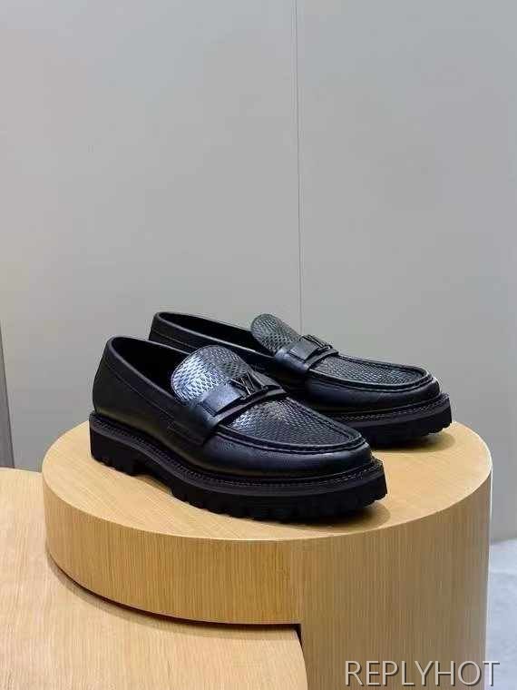 루이비통 2025 메이저 다미에 패턴 구두 로퍼 신발 슈즈