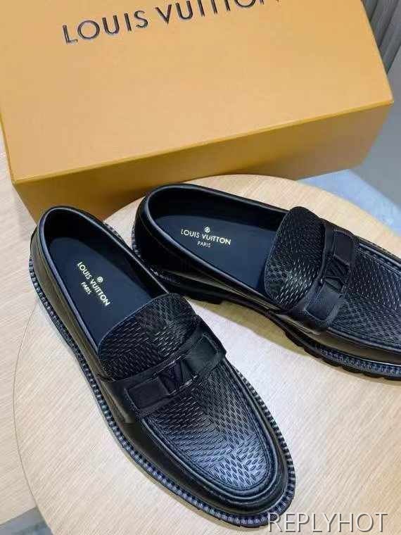 루이비통 2025 메이저 다미에 패턴 구두 로퍼 신발 슈즈