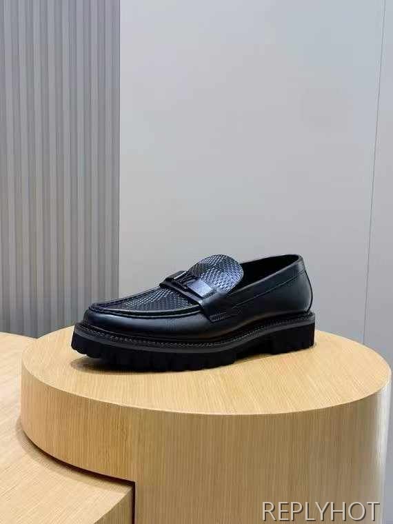 루이비통 2025 메이저 다미에 패턴 구두 로퍼 신발 슈즈