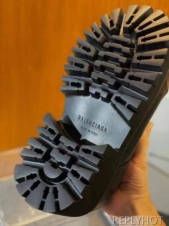 발렌시아가 2025 BB와펜 스톰퍼 로퍼 구두 신발