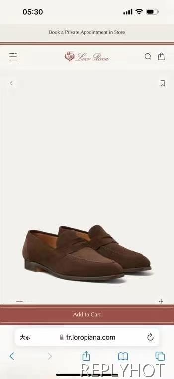 로로피아나 2025 페니 로퍼 구두 신발