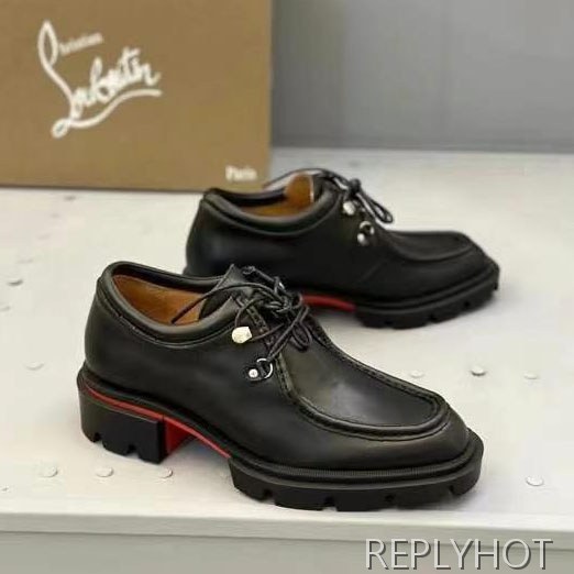 루부탱 2025 PABELITO 레더 레이스업 구두 로퍼 신발 슈즈 스니커즈