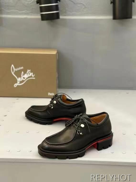 루부탱 2025 PABELITO 레더 레이스업 구두 로퍼 신발 슈즈 스니커즈