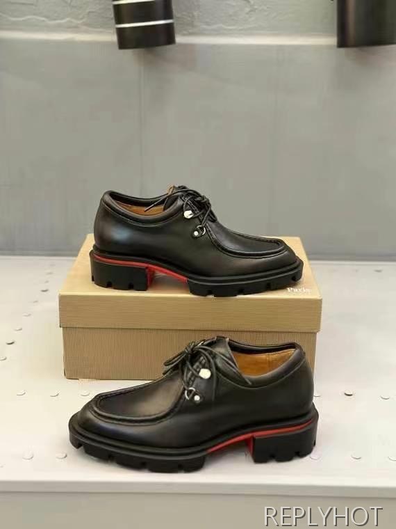 루부탱 2025 PABELITO 레더 레이스업 구두 로퍼 신발 슈즈 스니커즈