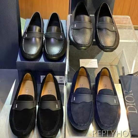 디올 2025 사이드로고 페니 드라이빙 슈즈 로퍼 신발