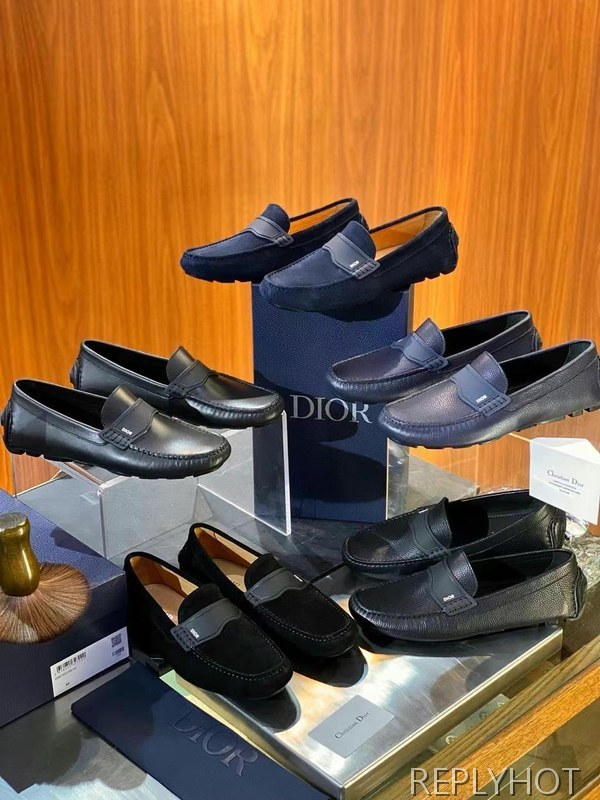 디올 2025 사이드로고 페니 드라이빙 슈즈 로퍼 신발