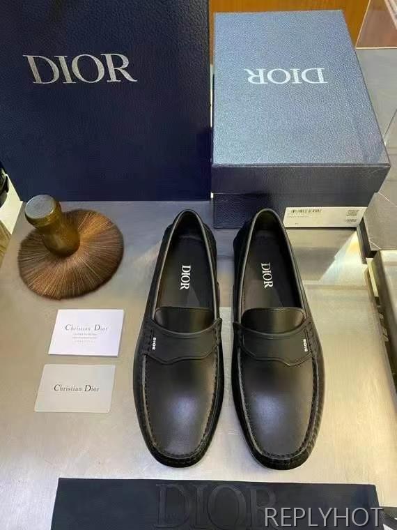디올 2025 사이드로고 페니 드라이빙 슈즈 로퍼 신발